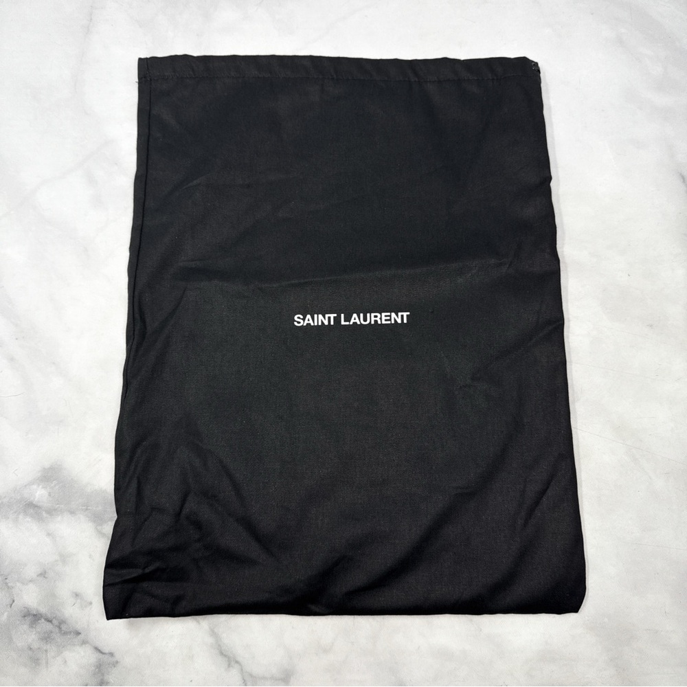 Saint Laurent Black Opyum Ankle-Strap Sandals - Picture 13 of 14